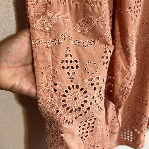 Sundance Moonlight Terracotta Eyelet Jacket - Picture 6 of 13